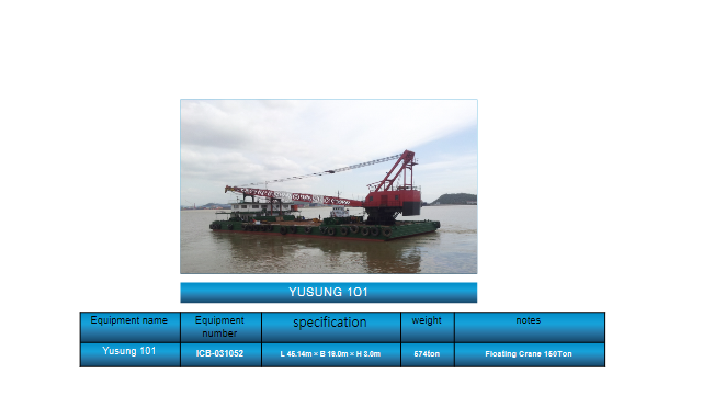 Floating Crane 150Ton